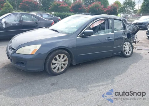 2006 Honda Accord 3.0 Ex из США, поврежденный, VIN 1HGCM66526A016762